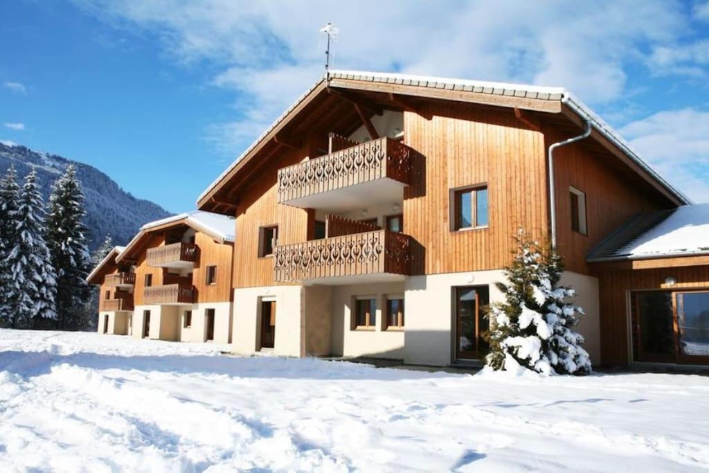 Appartement Rez-De-Chaussee, Cosy T3 4 A 6 Pers Avec Piscines Interieure & Exterieure A Samoens En Haute-Savoie Dış mekan fotoğraf