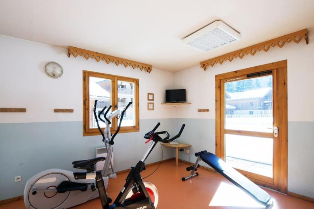 Appartement Rez-De-Chaussee, Cosy T3 4 A 6 Pers Avec Piscines Interieure & Exterieure A Samoens En Haute-Savoie Dış mekan fotoğraf