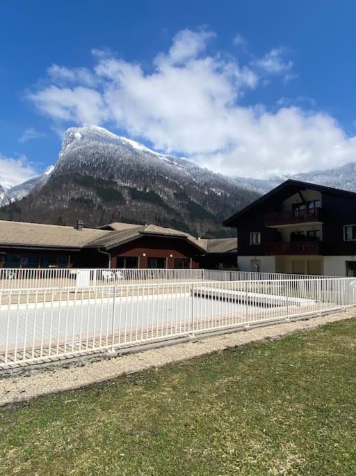 Appartement Rez-De-Chaussee, Cosy T3 4 A 6 Pers Avec Piscines Interieure & Exterieure A Samoens En Haute-Savoie Dış mekan fotoğraf