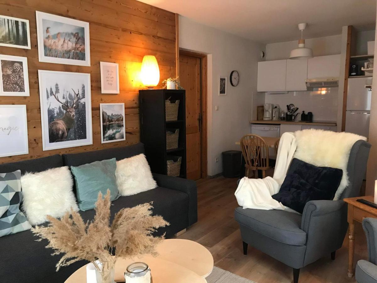 Appartement Rez-De-Chaussee, Cosy T3 4 A 6 Pers Avec Piscines Interieure & Exterieure A Samoens En Haute-Savoie Dış mekan fotoğraf