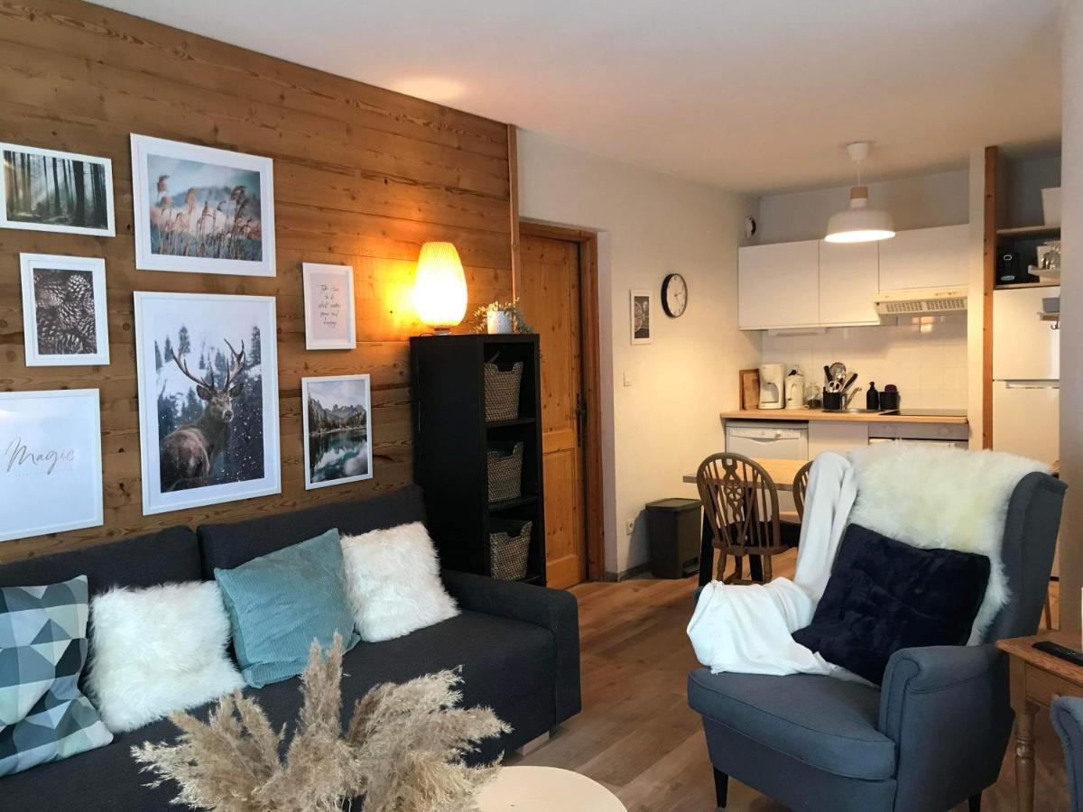 Appartement Rez-De-Chaussee, Cosy T3 4 A 6 Pers Avec Piscines Interieure & Exterieure A Samoens En Haute-Savoie Dış mekan fotoğraf
